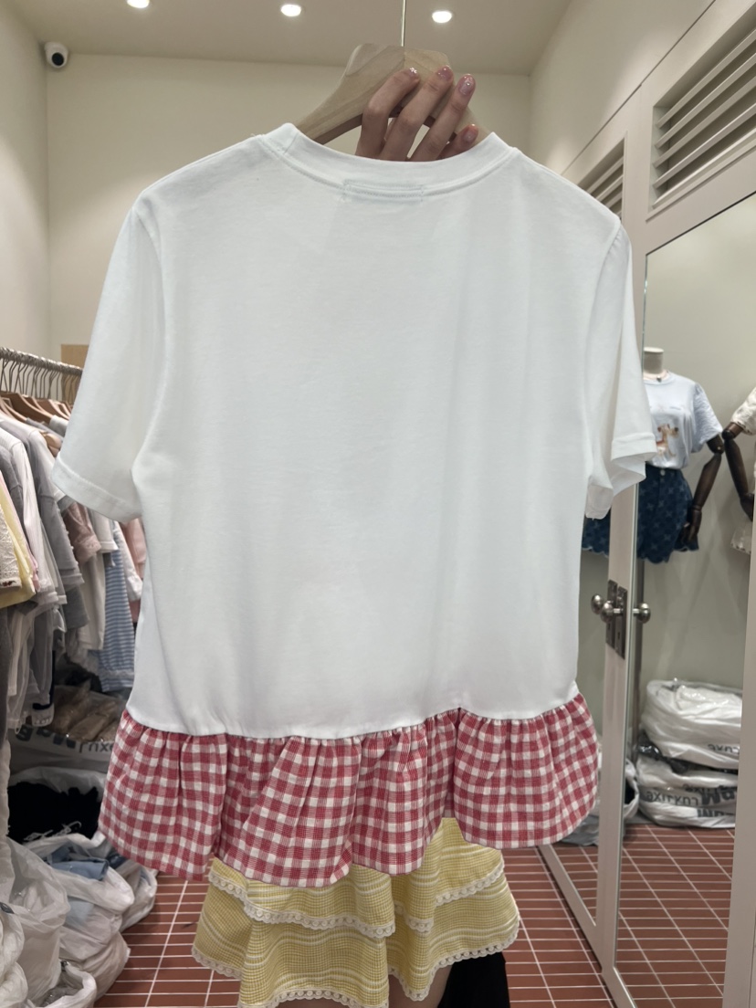 BE&amp;BE韓國直郵實拍女裝新款26夏季26春夏休閑熱賣T恤BE&beT恤