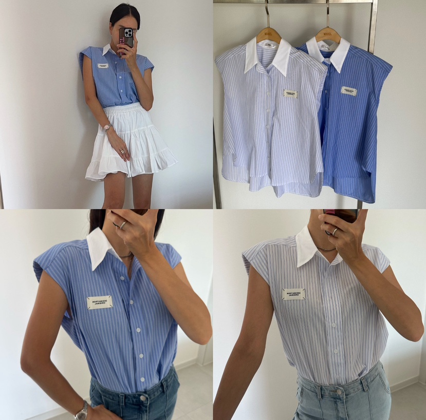 SOUIT韓國東大門代購女士新品26夏季人氣職業推薦襯衫蕾絲衫SOUIT by mabel-L襯衫/蕾絲衫