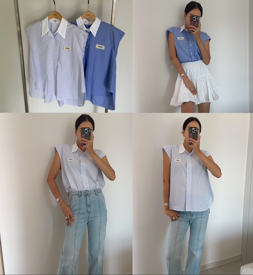 SOUIT韓國東大門代購女士新品26夏季人氣職業推薦襯衫蕾絲衫SOUIT by mabel-L襯衫/蕾絲衫