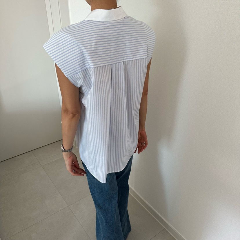 SOUIT韓國東大門代購女士新品26夏季人氣職業推薦襯衫蕾絲衫SOUIT by mabel-L襯衫/蕾絲衫