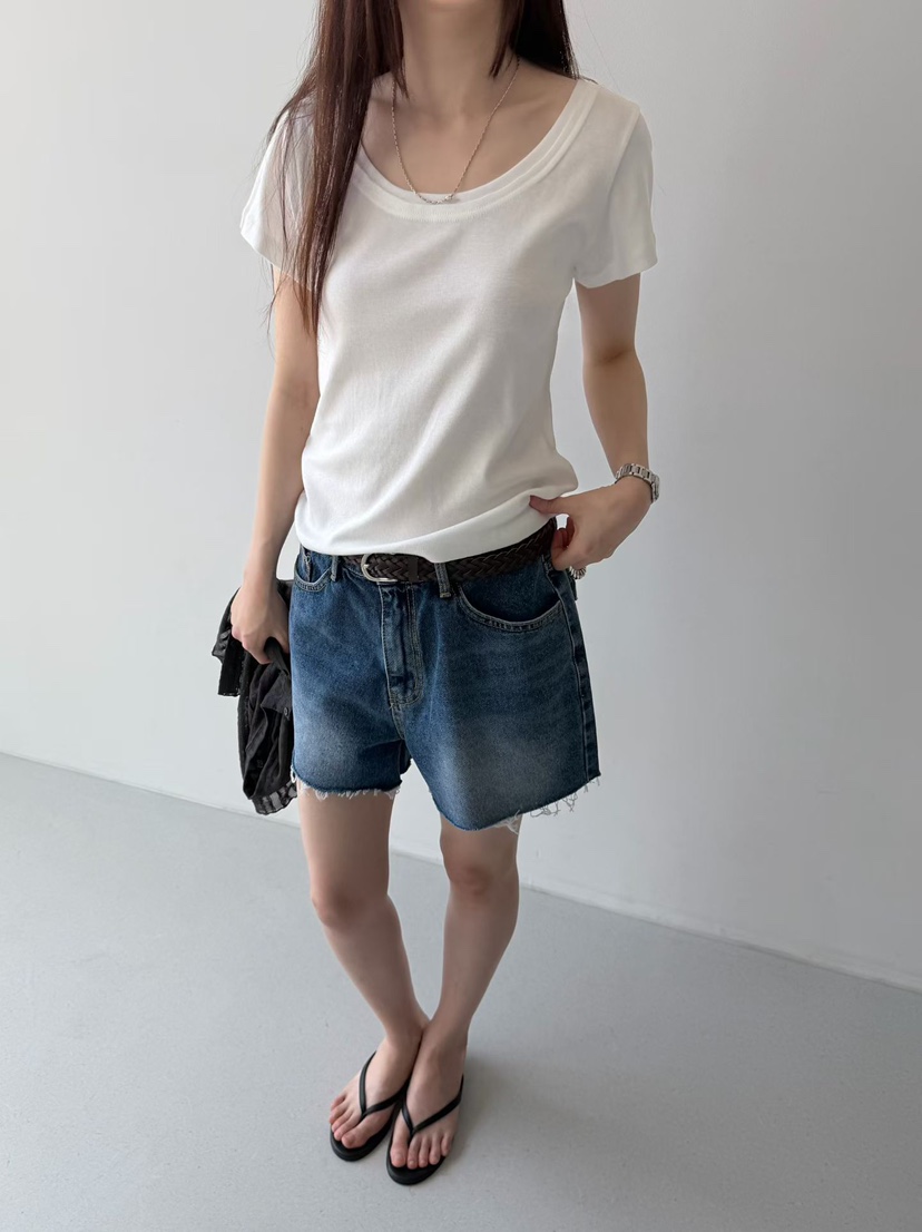 ARKIE/TAF韓國代購女士新款26夏季26春夏熱賣職業時尚T恤ARKIE/TAFT恤