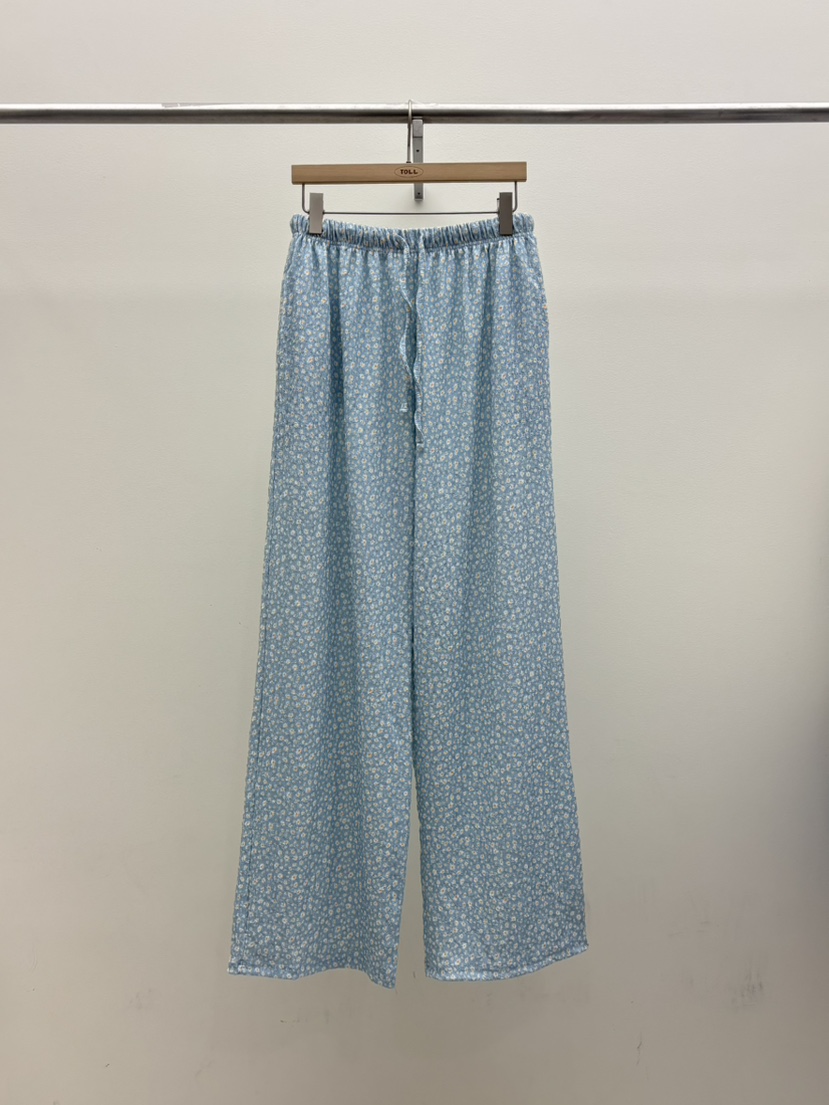 TOLL東大門實拍韓國女裝新品26春夏推薦26夏季時尚休閑褲TOLL休閑褲圖色2