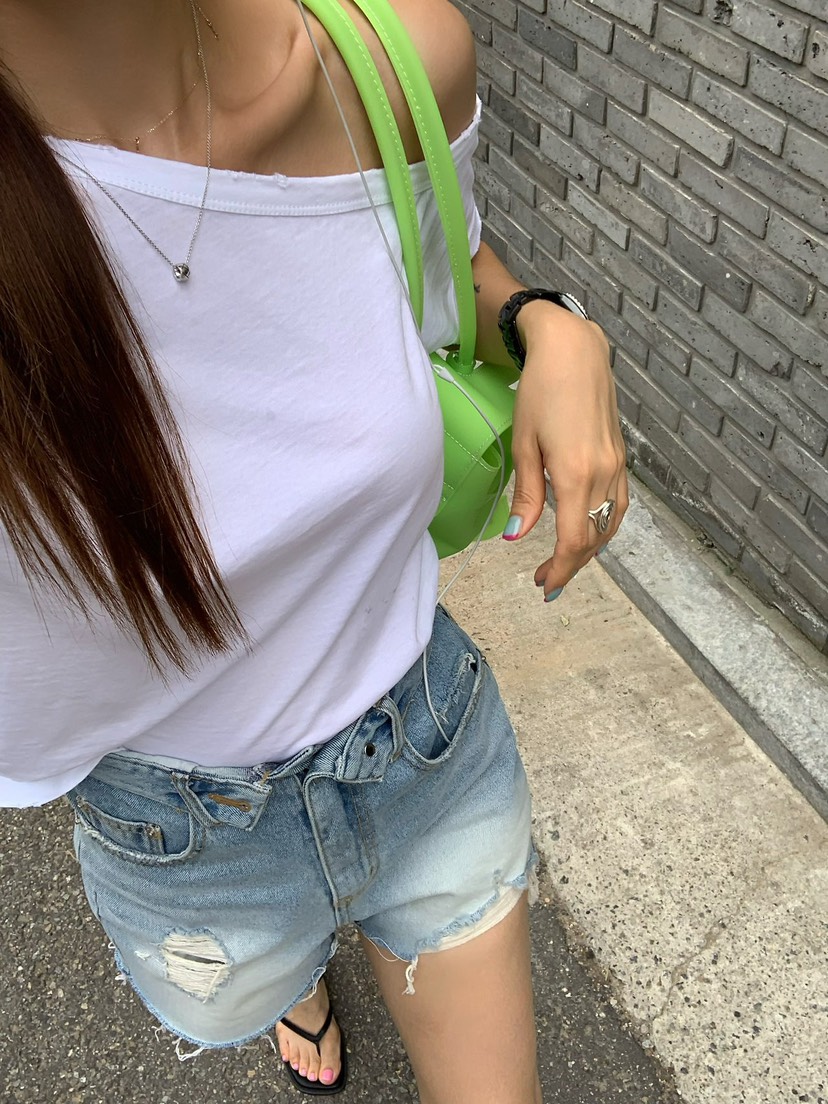 REVE CITE-L韓國直郵女裝新品職業熱賣26春夏時尚T恤復古REVE CITE-LT恤