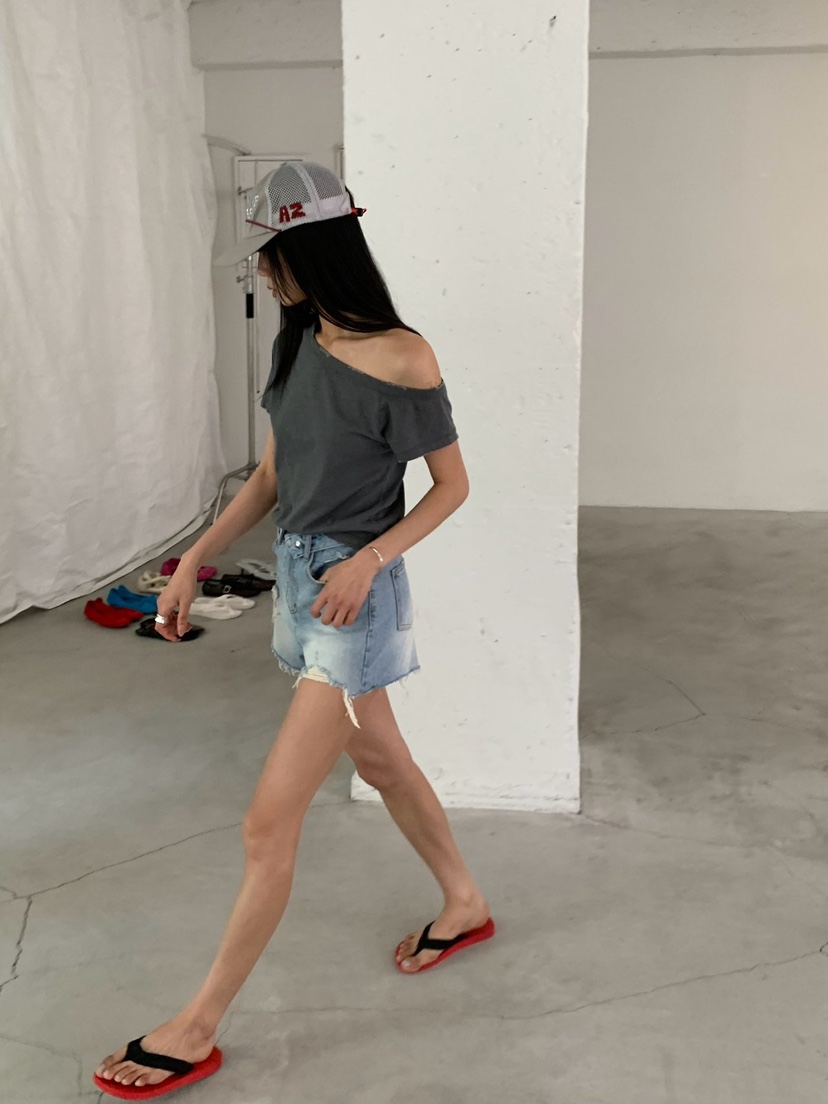 REVE CITE-L韓國直郵女裝新品職業熱賣26春夏時尚T恤復古REVE CITE-LT恤