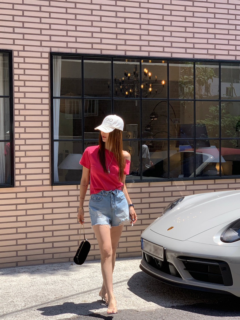 REVE CITE-L韓國直郵女裝新品職業熱賣26春夏時尚T恤復古REVE CITE-LT恤