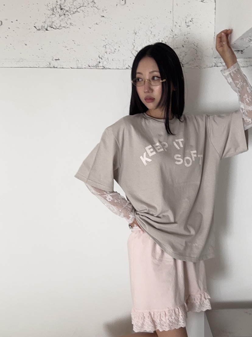 SUNDER MARKET韓國代購女士新品26春夏職業T恤不含內搭腰帶SUNDER MARKETT恤