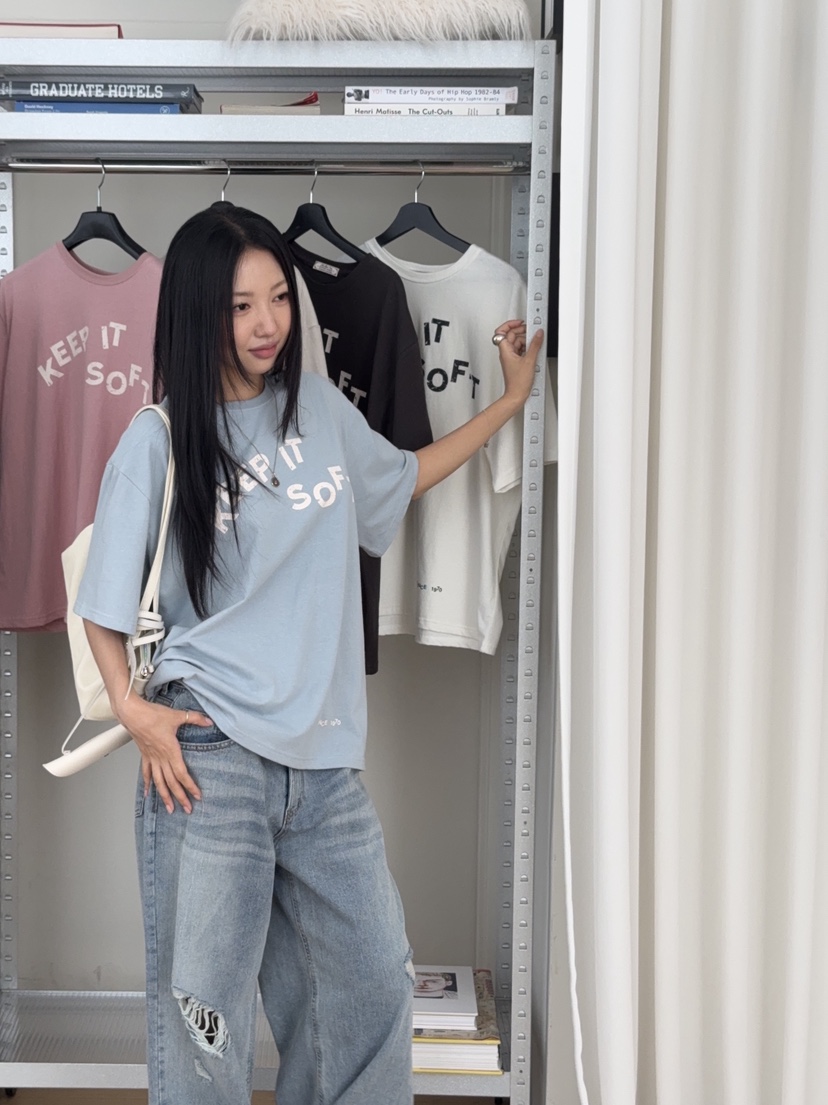 SUNDER MARKET韓國代購女士新品26春夏職業T恤不含內搭腰帶SUNDER MARKETT恤