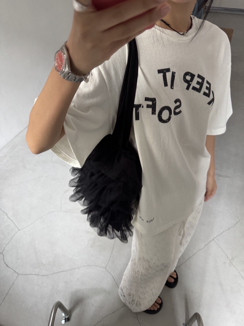 SUNDER MARKET韓國代購女士新品26春夏職業T恤不含內搭腰帶SUNDER MARKETT恤