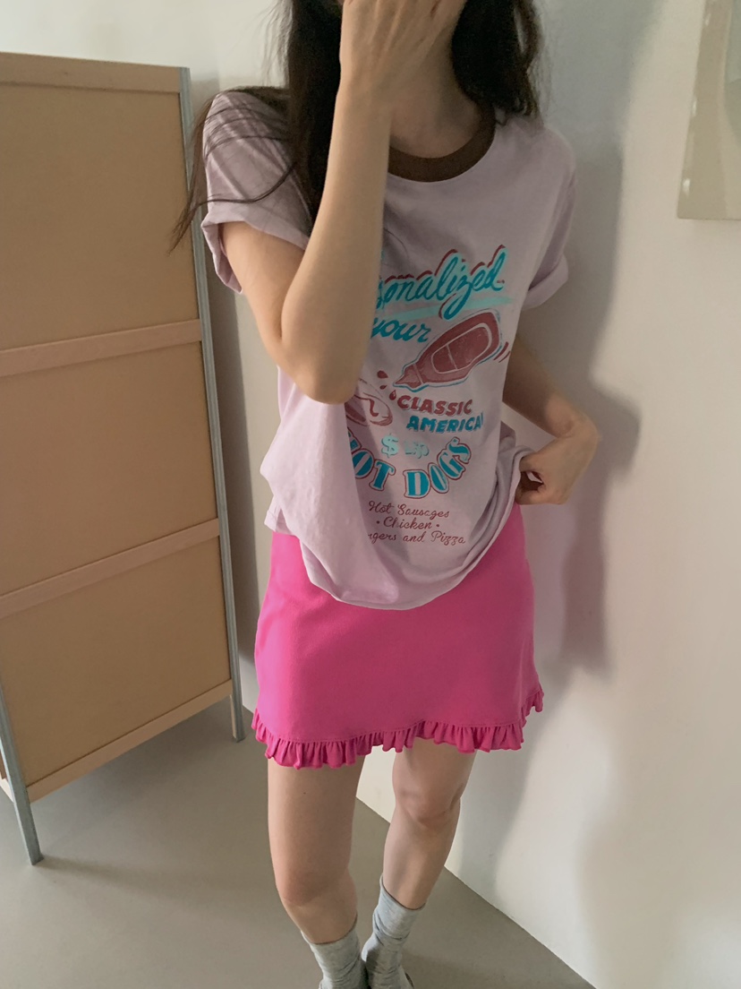 CAMEL-P韓國直郵女士新品26夏季T恤Came_l 家T恤