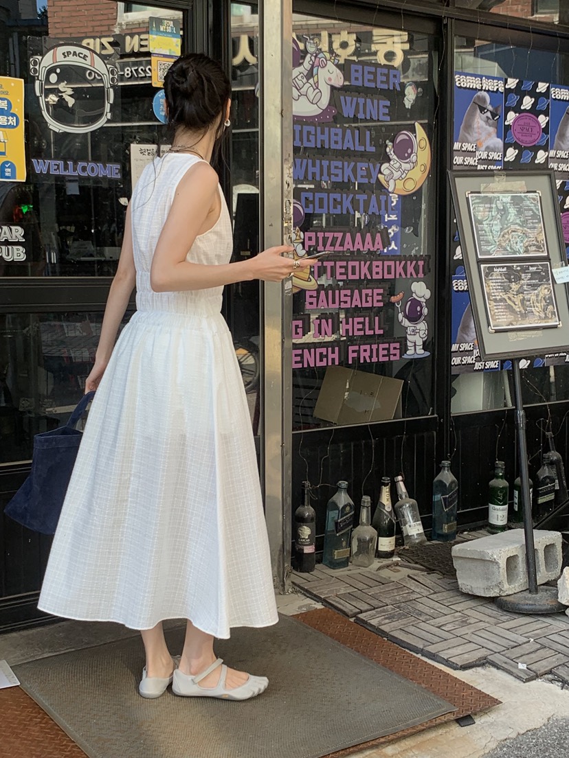 LOFN韓國直郵女裝新品推薦職業休閑熱賣時尚人氣連衣裙OPSLOFN連衣裙