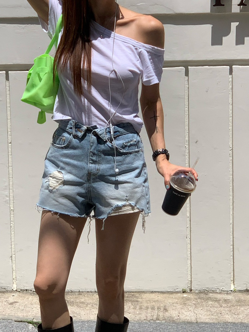 REVE CITE-L韓國代購女裝新品職業休閑時尚人氣26夏季短褲REVE CITE-L短褲
