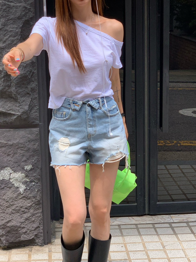REVE CITE-L韓國代購女裝新品職業休閑時尚人氣26夏季短褲REVE CITE-L短褲