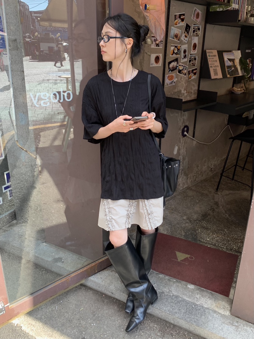 LOFN韓國直郵女裝新款推薦職業熱賣26夏季半身裙中短裙SKLOFN半身裙/中短裙