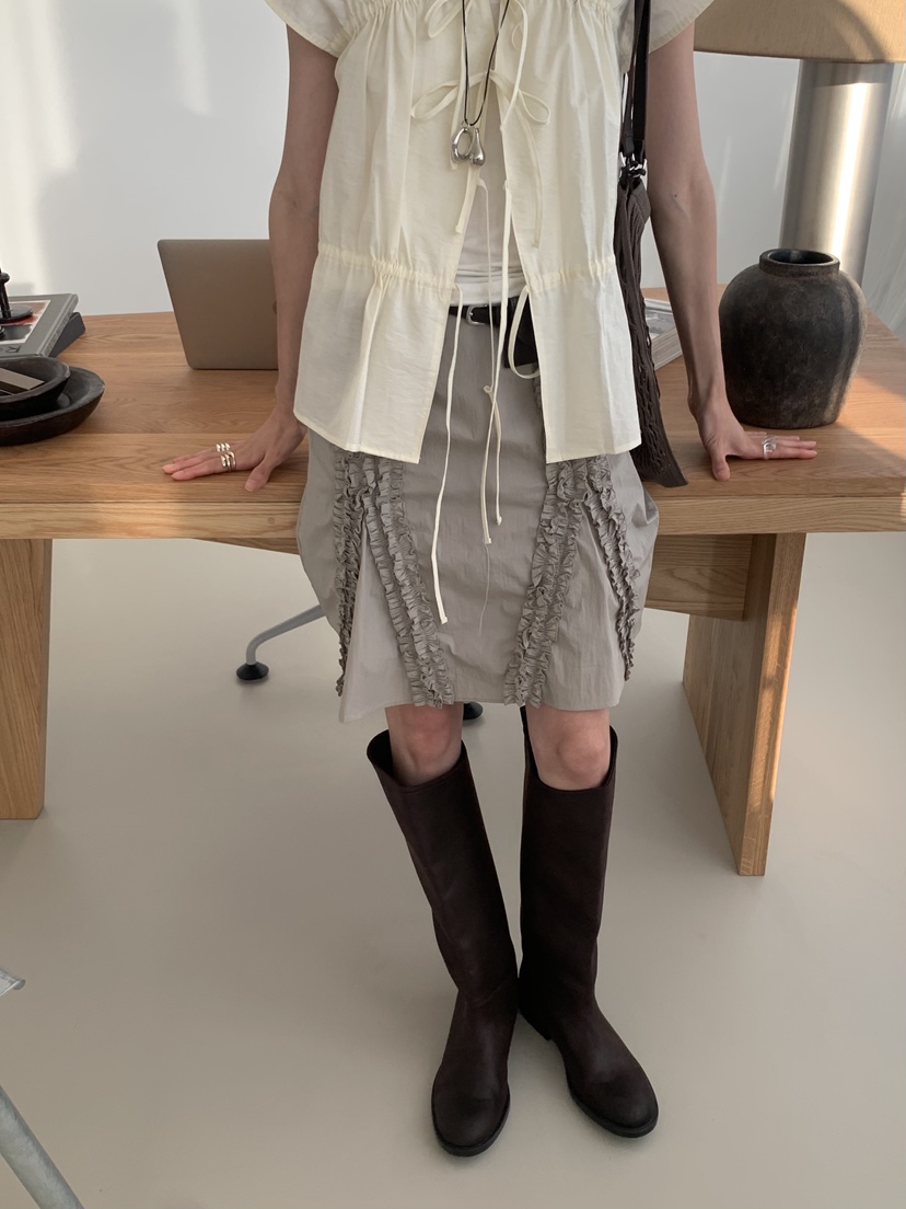LOFN韓國直郵女裝新款推薦職業熱賣26夏季半身裙中短裙SKLOFN半身裙/中短裙