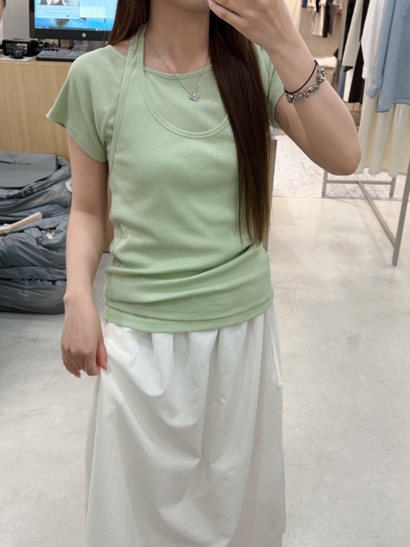 THE EYL韓國代購女士新款休閑26夏季推薦熱賣時尚吊帶背心THE EYL吊帶/背心