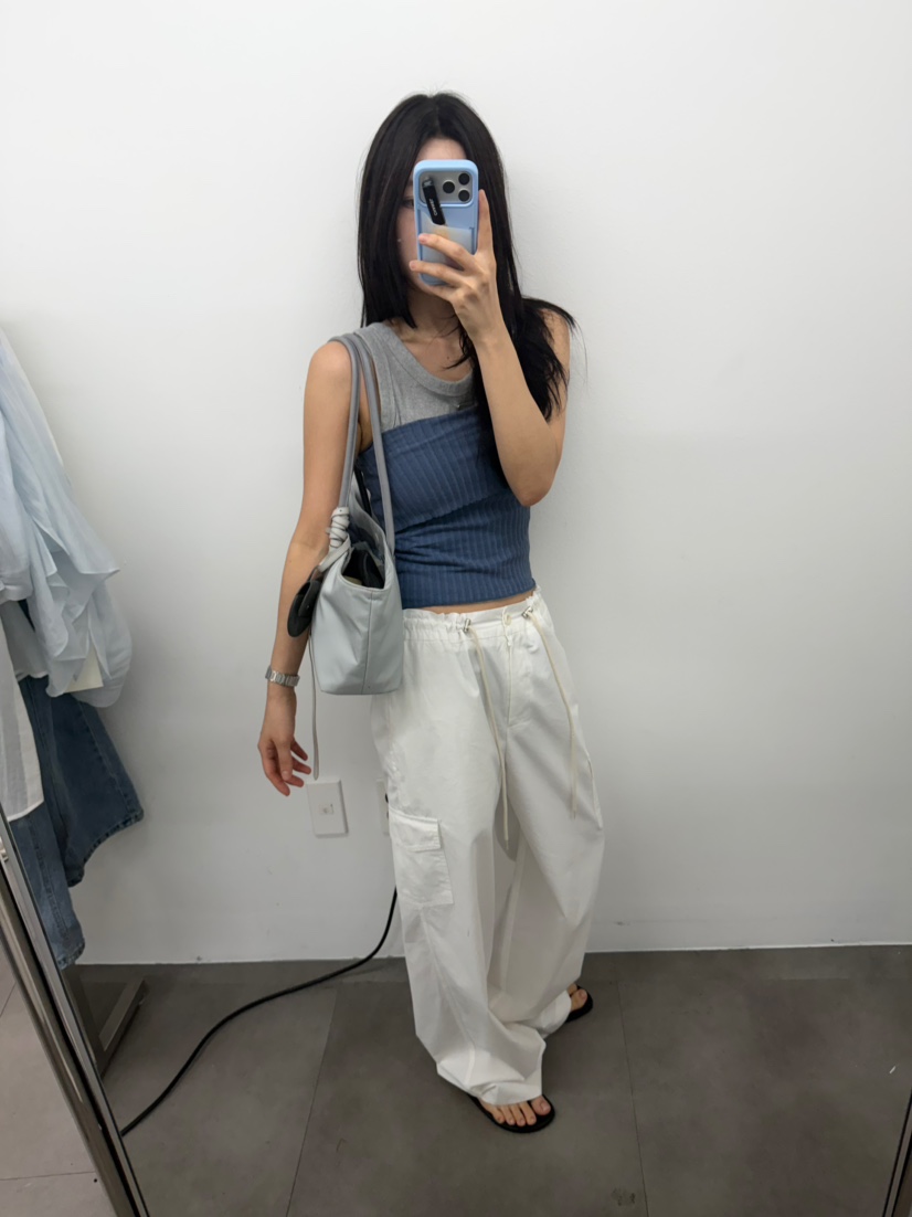 FOR TAPE韓國直郵女裝新品推薦時尚職業休閑26春夏吊帶背心FOR TAPE吊帶/背心
