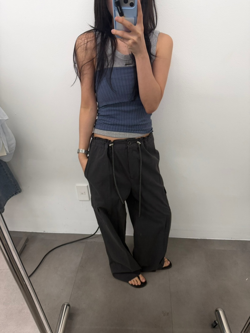 FOR TAPE韓國直郵女裝新品推薦時尚職業休閑26春夏吊帶背心FOR TAPE吊帶/背心