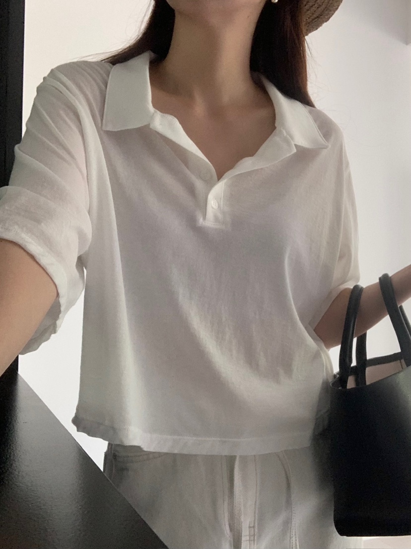 BLEECKER韓國直郵女士新款時尚26夏季推薦人氣熱賣休閑T恤BLEECKERT恤