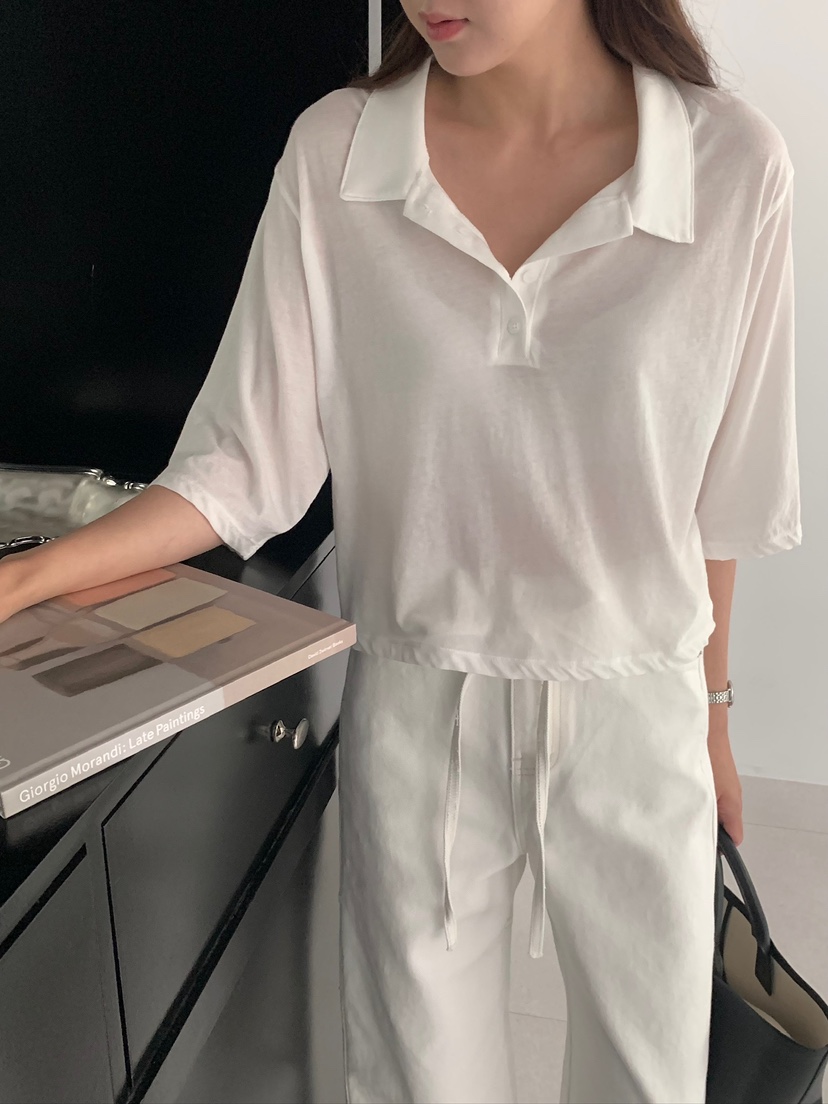 BLEECKER韓國直郵女士新款時尚26夏季推薦人氣熱賣休閑T恤BLEECKERT恤