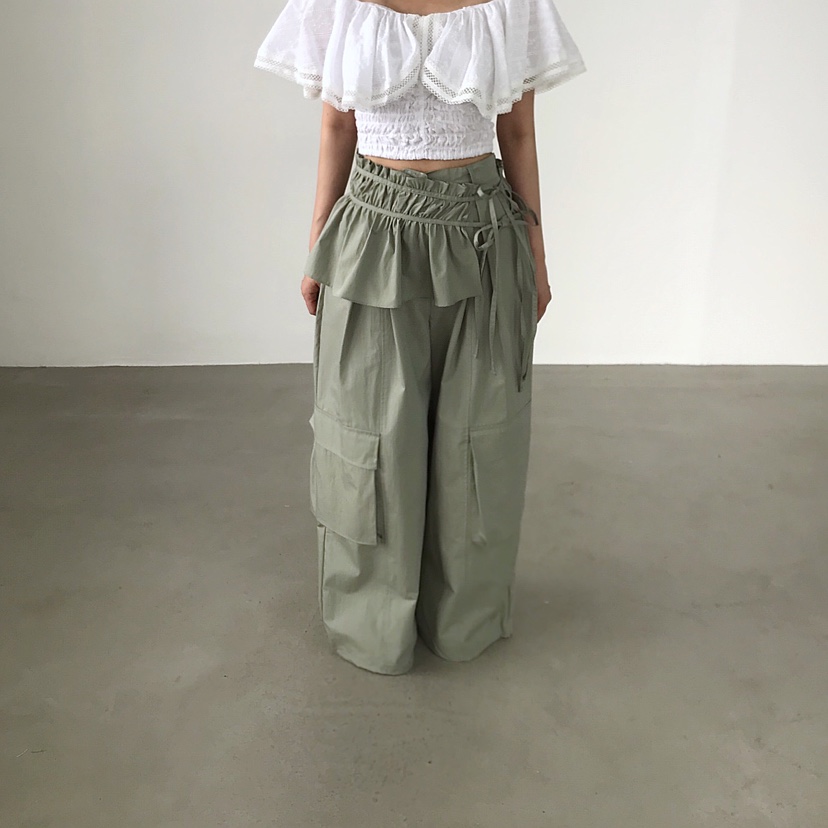 2TWO MOON韓國直郵女裝新品休閑職業時尚26春夏熱賣休閑褲2TWO MOON休閑褲