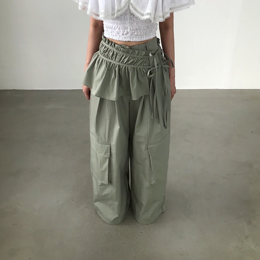 2TWO MOON韓國直郵女裝新品休閑職業時尚26春夏熱賣休閑褲2TWO MOON休閑褲