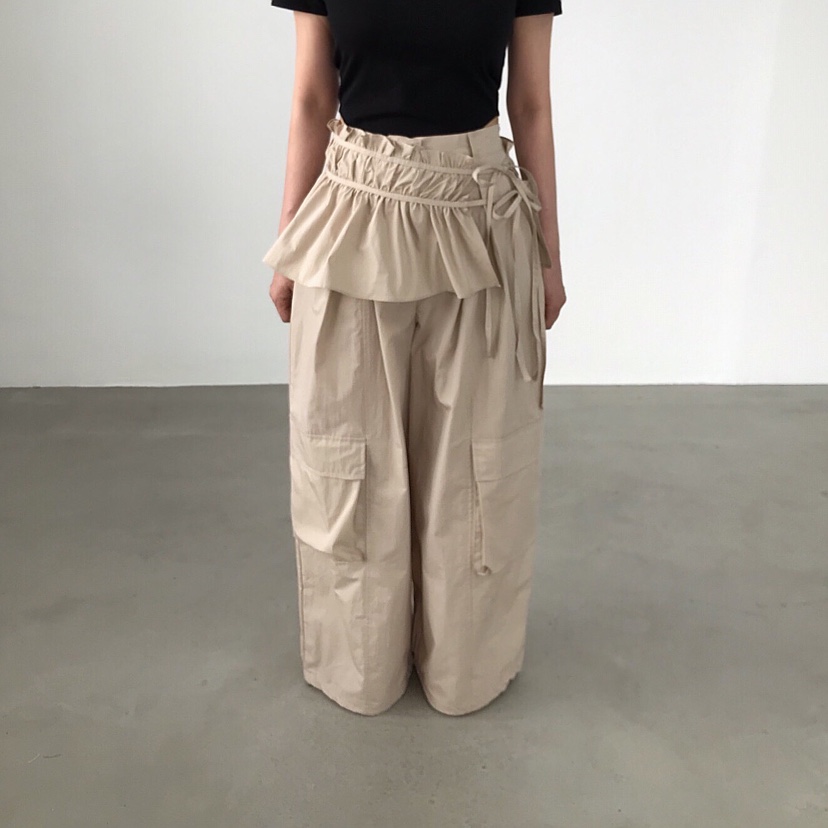 2TWO MOON韓國直郵女裝新品休閑職業時尚26春夏熱賣休閑褲2TWO MOON休閑褲