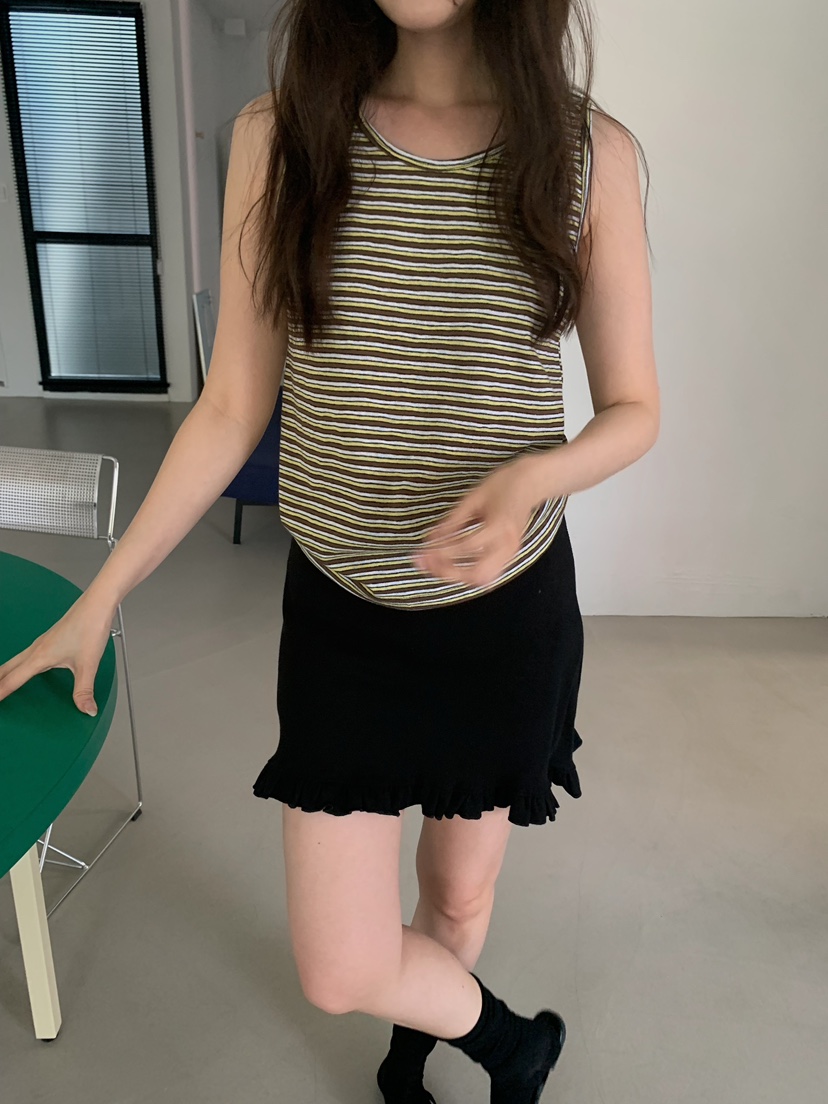 CAMEL-P韓國直郵女裝新品時尚吊帶背心Came_l 家吊帶/背心