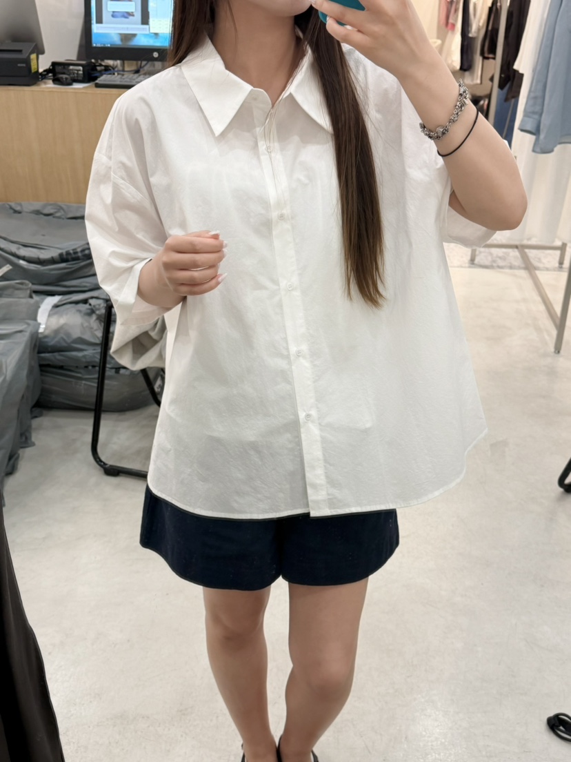 THE EYL韓國代購女裝新款26春夏人氣職業時尚襯衫蕾絲衫STHE EYL襯衫/蕾絲衫