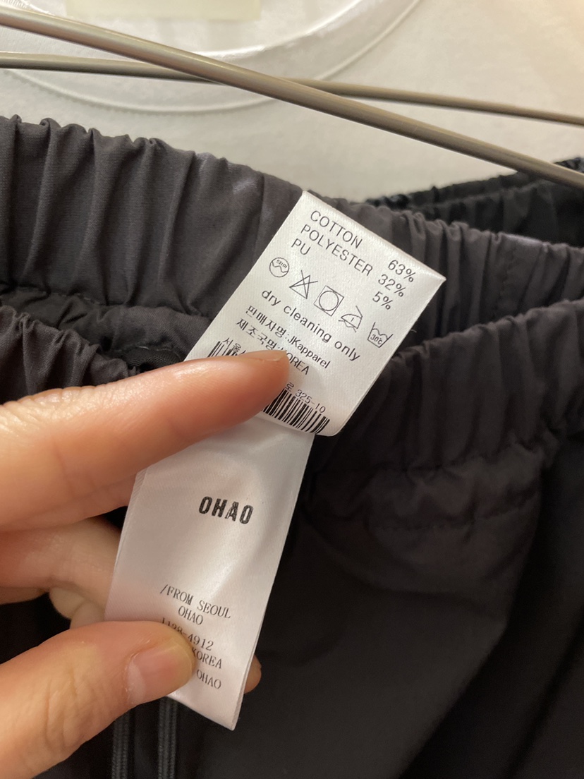 OHAO韓國東大門代購女士新款26春夏人氣職業26夏季休閑褲OHAO/HA MONG休閑褲