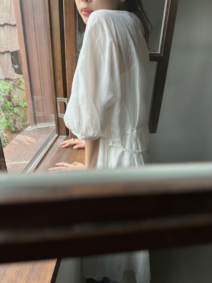 MARE韓國東大門直郵女裝新款休閑職業26春夏人氣連衣裙亞麻MARE連衣裙