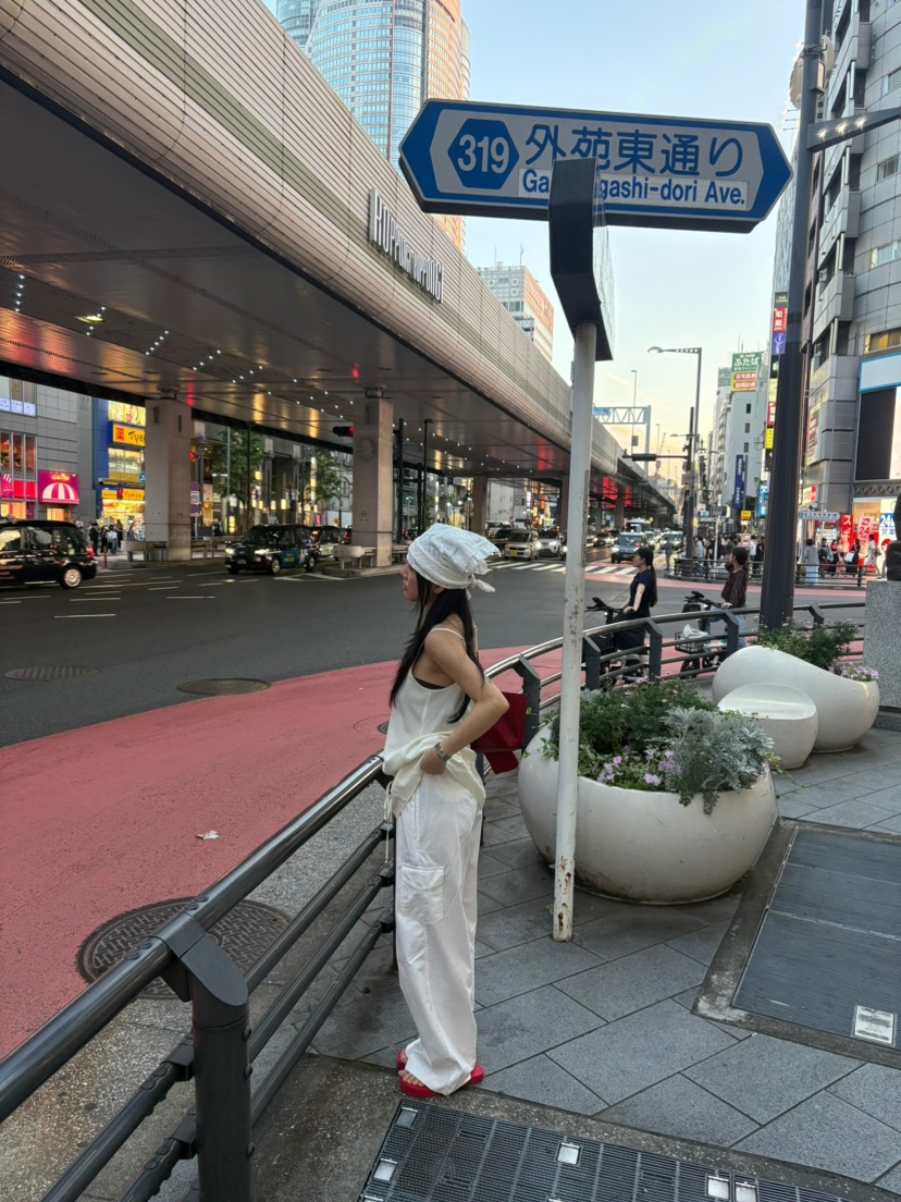 FOR TAPE韓國直郵女裝新款休閑26春夏熱賣休閑褲工裝褲水洗FOR TAPE休閑褲