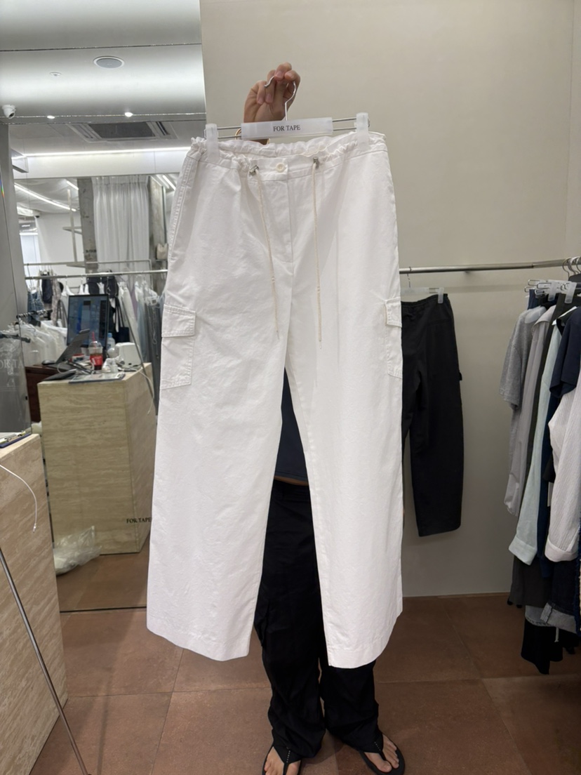 FOR TAPE韓國直郵女裝新款休閑26春夏熱賣休閑褲工裝褲水洗FOR TAPE休閑褲圖色1