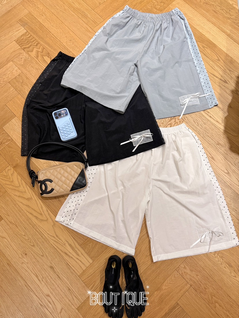 BOUTIQUE-L韓國東大門代購女士新品26夏季26春夏時尚短褲BOUTIQUE-L短褲