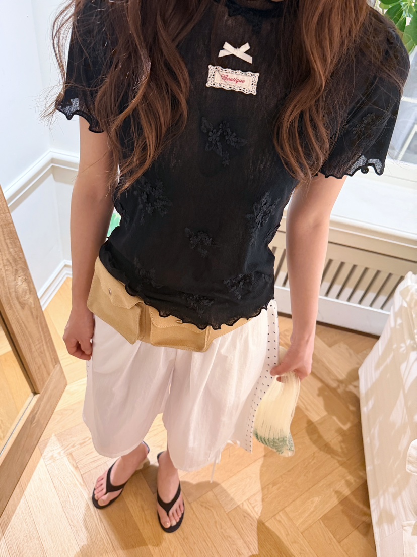 BOUTIQUE-L韓國東大門代購女士新品26夏季26春夏時尚短褲BOUTIQUE-L短褲