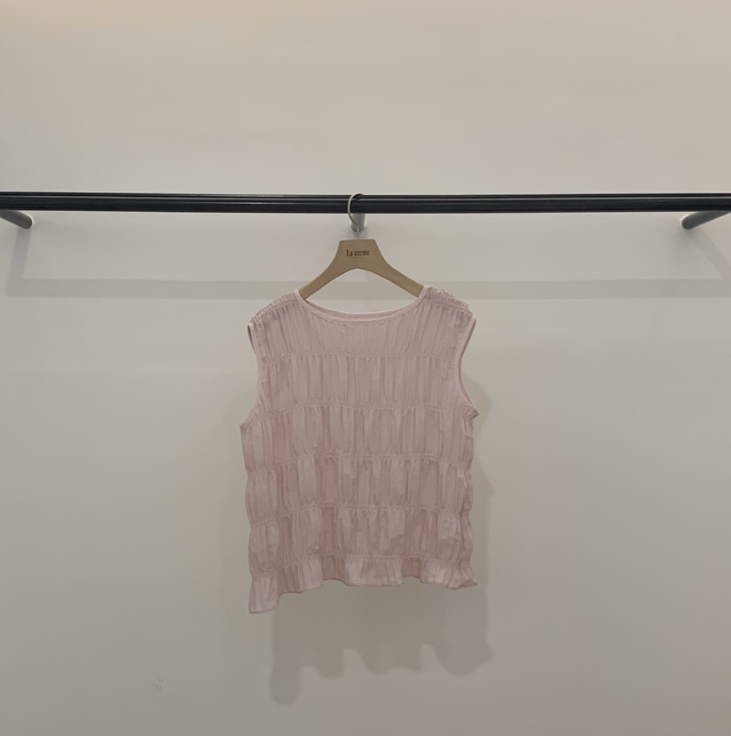 LA CREME韓國直郵女士新品職業26夏季時尚人氣吊帶背心BLLA CREME吊帶/背心圖色2