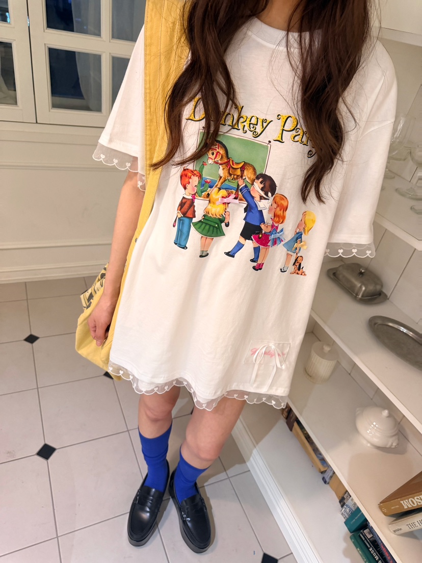 BOUTIQUE-L東大門實拍韓國女士新款時尚休閑26夏季熱賣T恤BOUTIQUE-LT恤