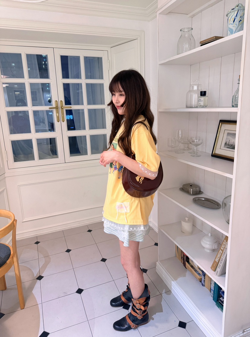 BOUTIQUE-L東大門實拍韓國女士新款時尚休閑26夏季熱賣T恤BOUTIQUE-LT恤