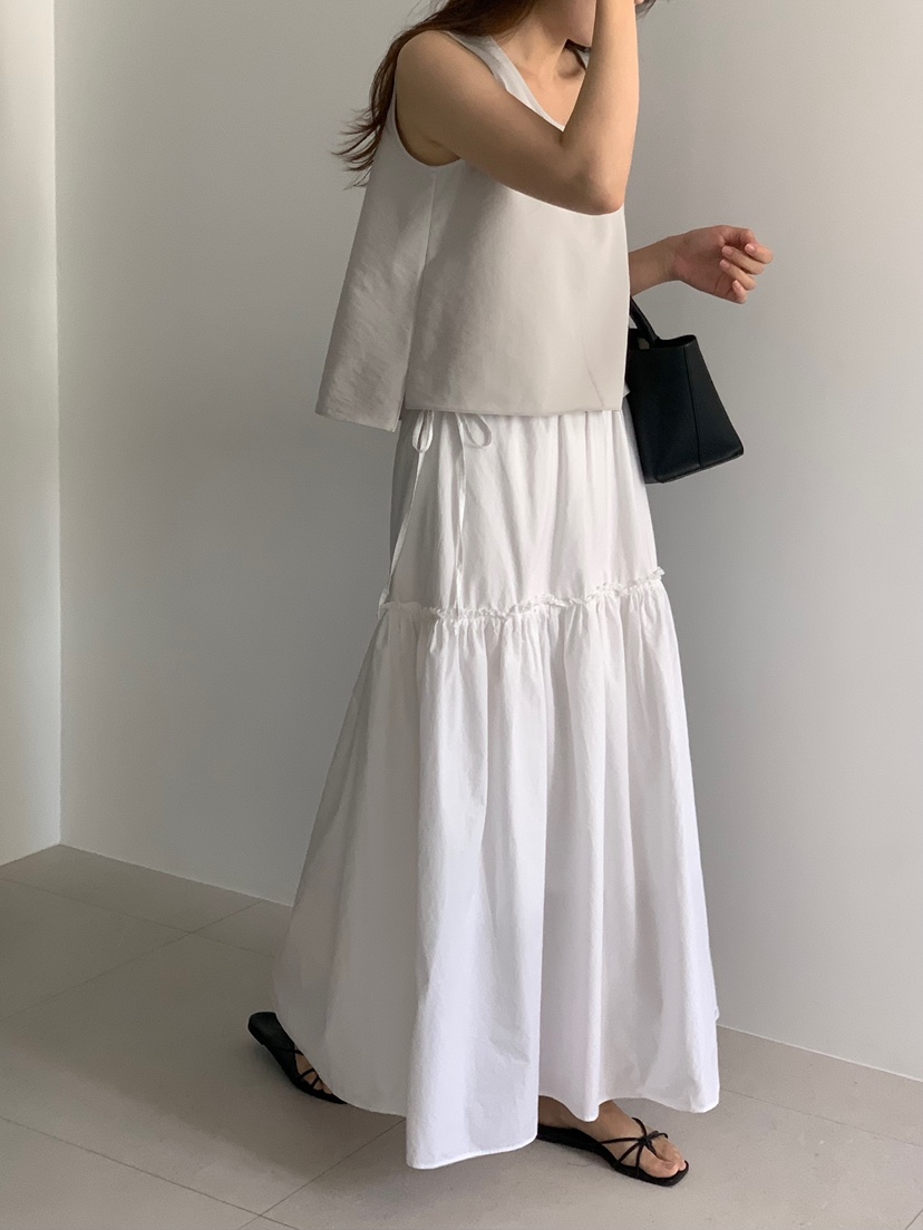 BLEECKER韓國東大門代購女士新品熱賣人氣推薦休閑長裙SKBLEECKER長裙