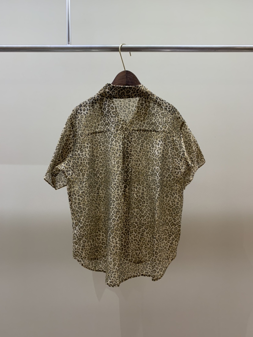 CAMEL-P東大門實拍韓國女裝新品26夏季襯衫蕾絲衫豹紋Came_l 家襯衫/蕾絲衫