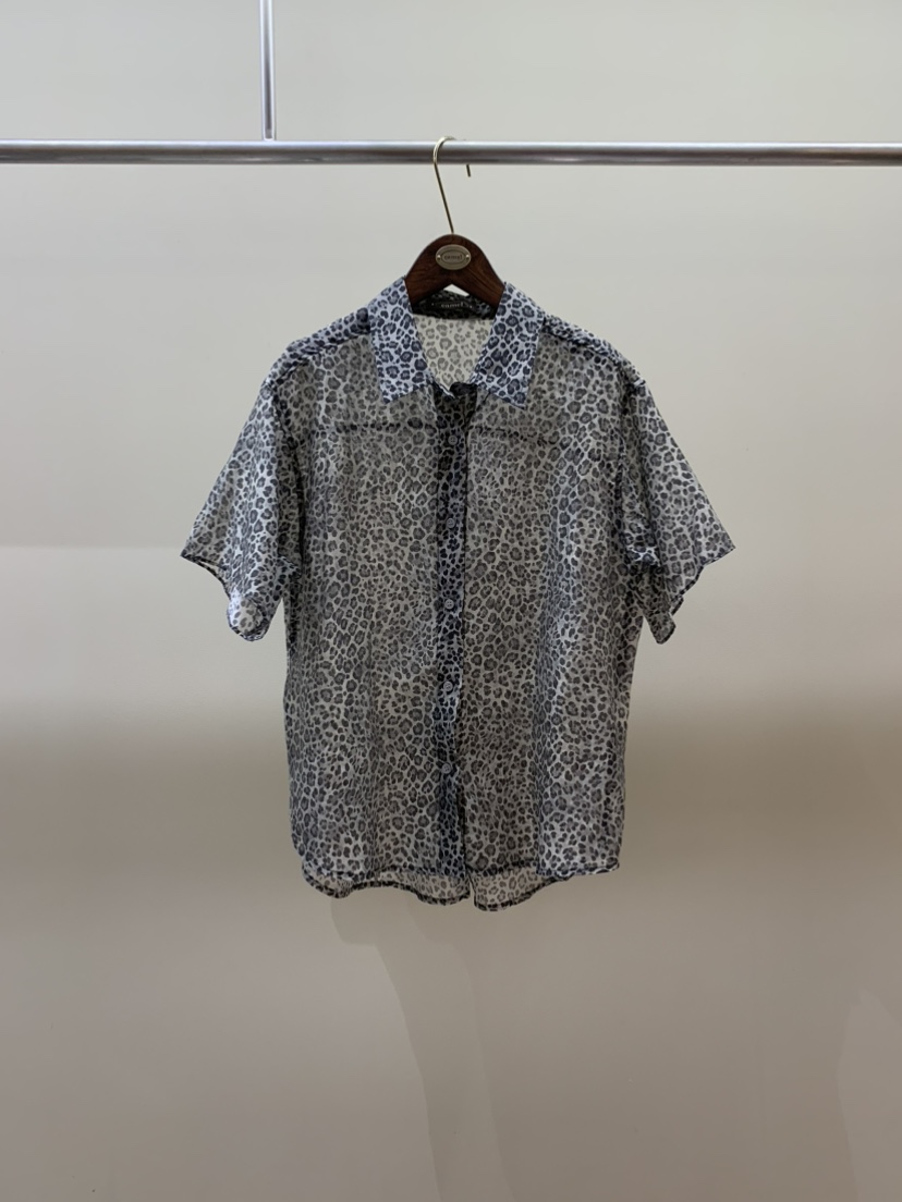 CAMEL-P東大門實拍韓國女裝新品26夏季襯衫蕾絲衫豹紋Came_l 家襯衫/蕾絲衫圖色1