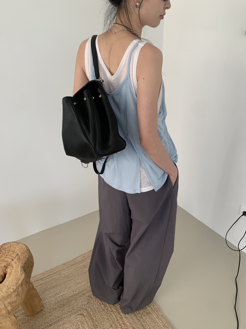 LOFN韓國東大門代購女裝新款26春夏職業熱賣時尚吊帶背心LOFN吊帶/背心