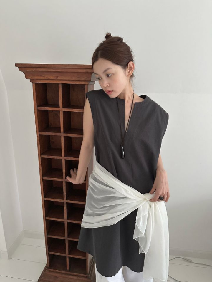 MARE東大門實拍韓國女裝新品人氣職業熱賣26春夏休閑連衣裙MARE連衣裙