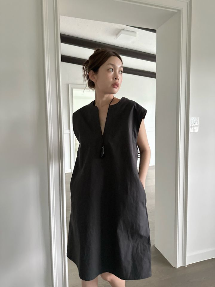 MARE東大門實拍韓國女裝新品人氣職業熱賣26春夏休閑連衣裙MARE連衣裙圖色2