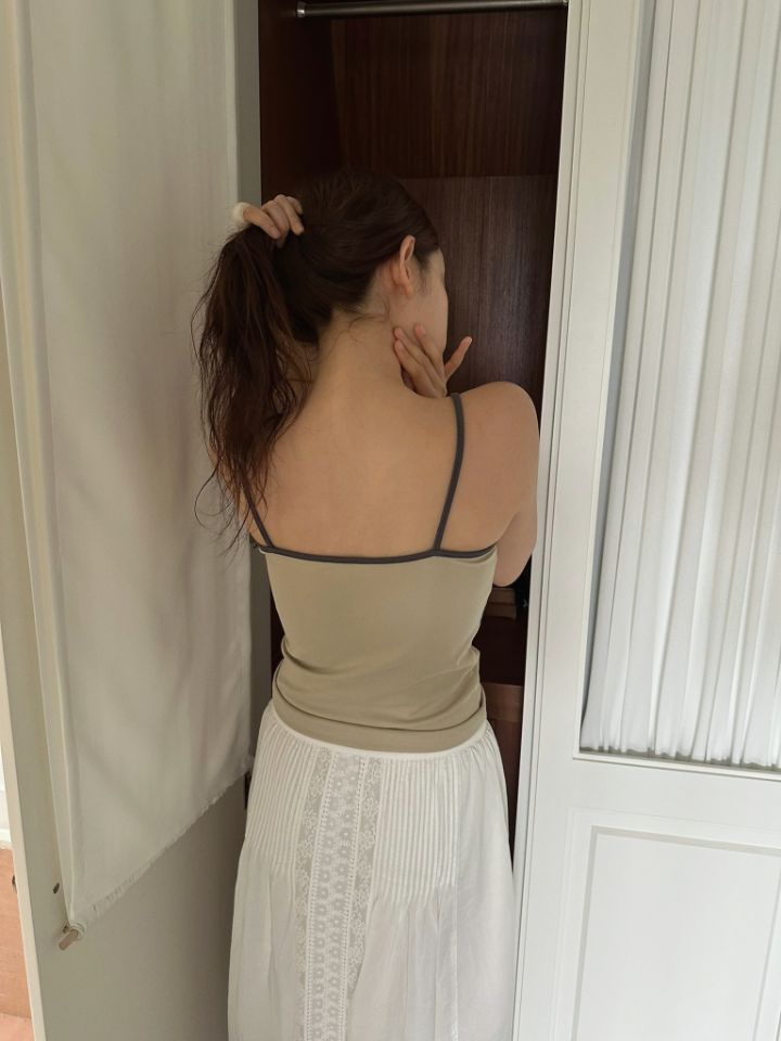MARE韓國直郵女裝新款職業推薦26春夏休閑熱賣時尚吊帶背心MARE吊帶/背心