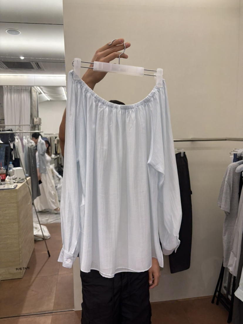 FOR TAPE韓國東大門直郵女士新品時尚休閑推薦襯衫蕾絲衫FOR TAPE襯衫/蕾絲衫