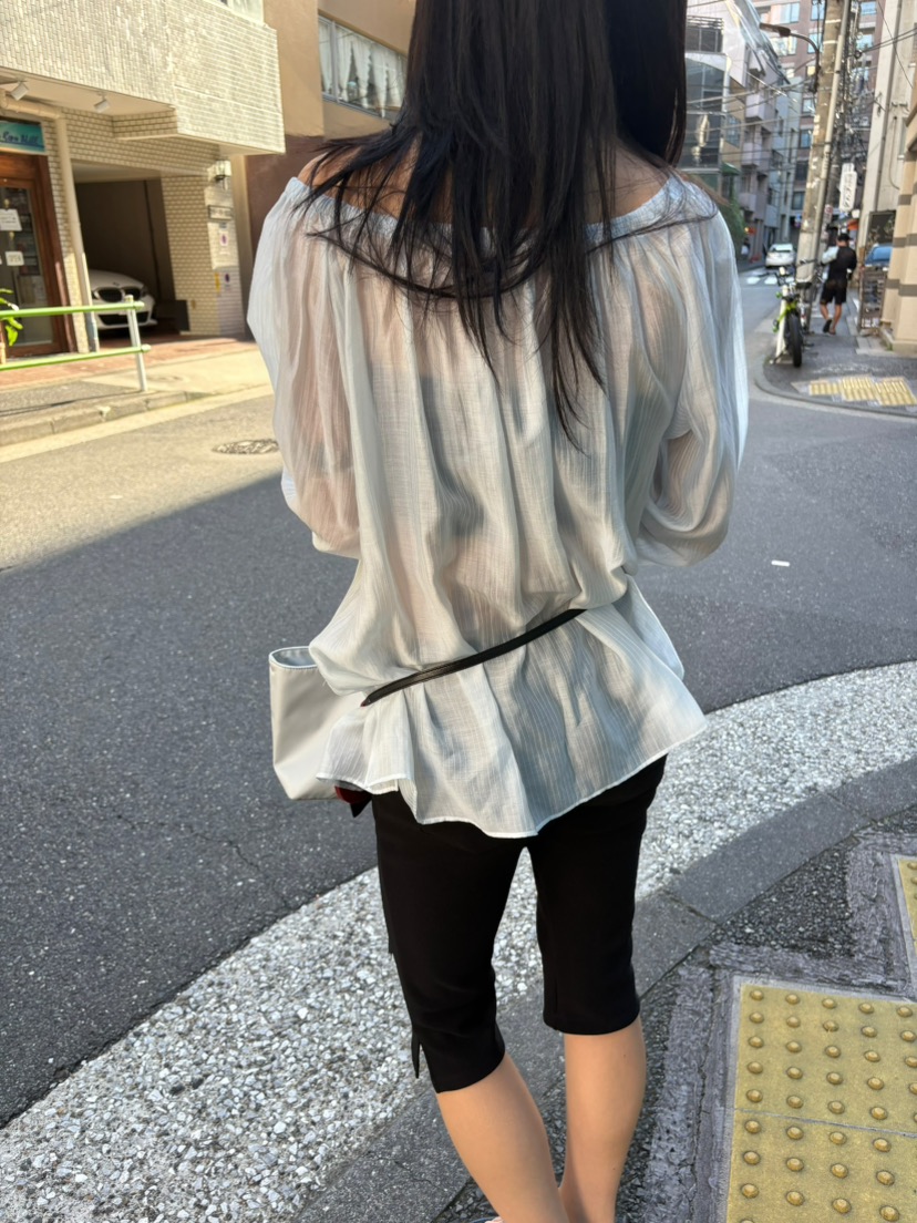FOR TAPE韓國東大門直郵女士新品時尚休閑推薦襯衫蕾絲衫FOR TAPE襯衫/蕾絲衫