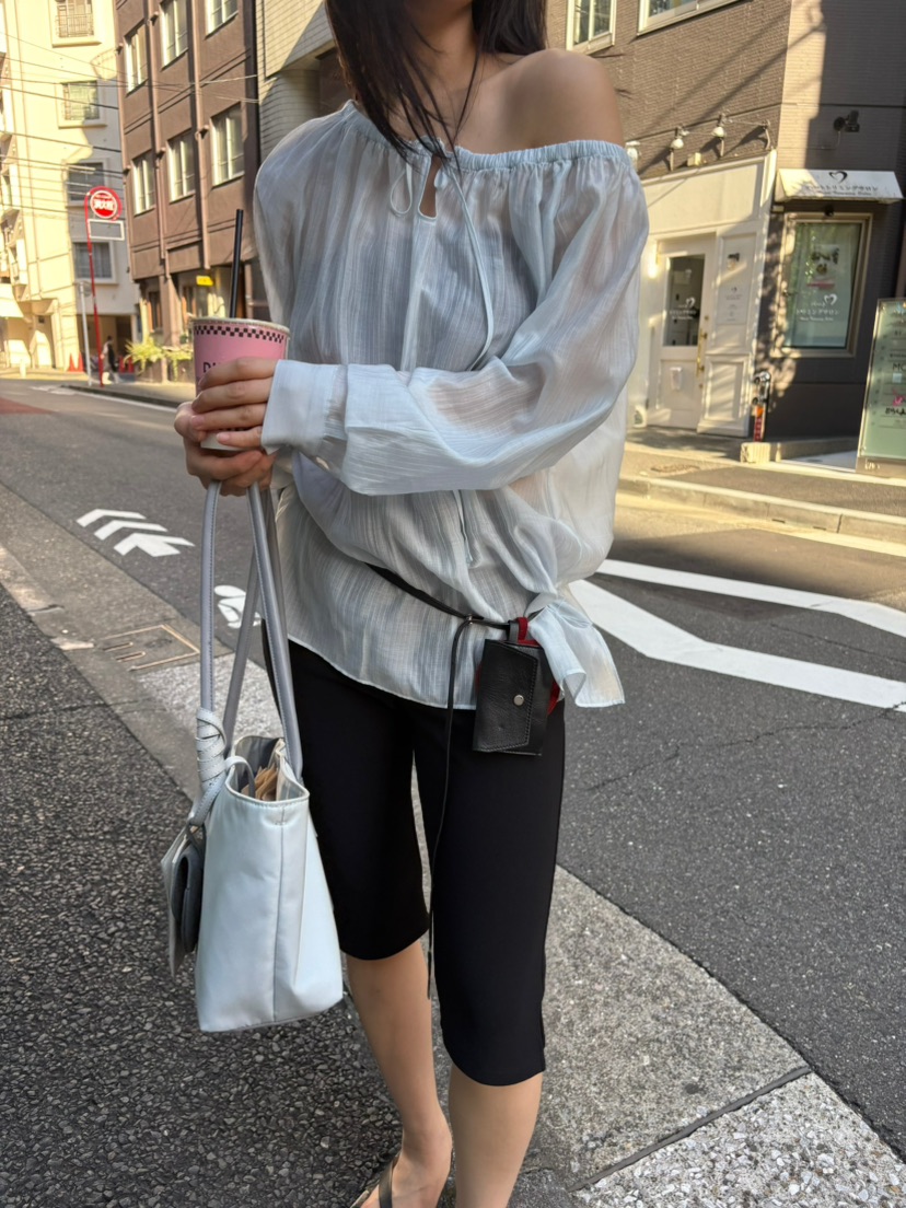 FOR TAPE韓國東大門直郵女士新品時尚休閑推薦襯衫蕾絲衫FOR TAPE襯衫/蕾絲衫
