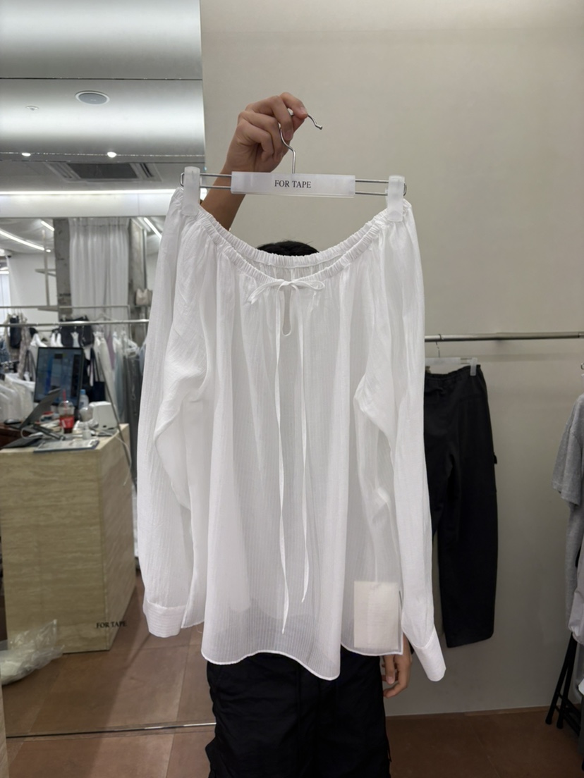 FOR TAPE韓國東大門直郵女士新品時尚休閑推薦襯衫蕾絲衫FOR TAPE襯衫/蕾絲衫圖色2