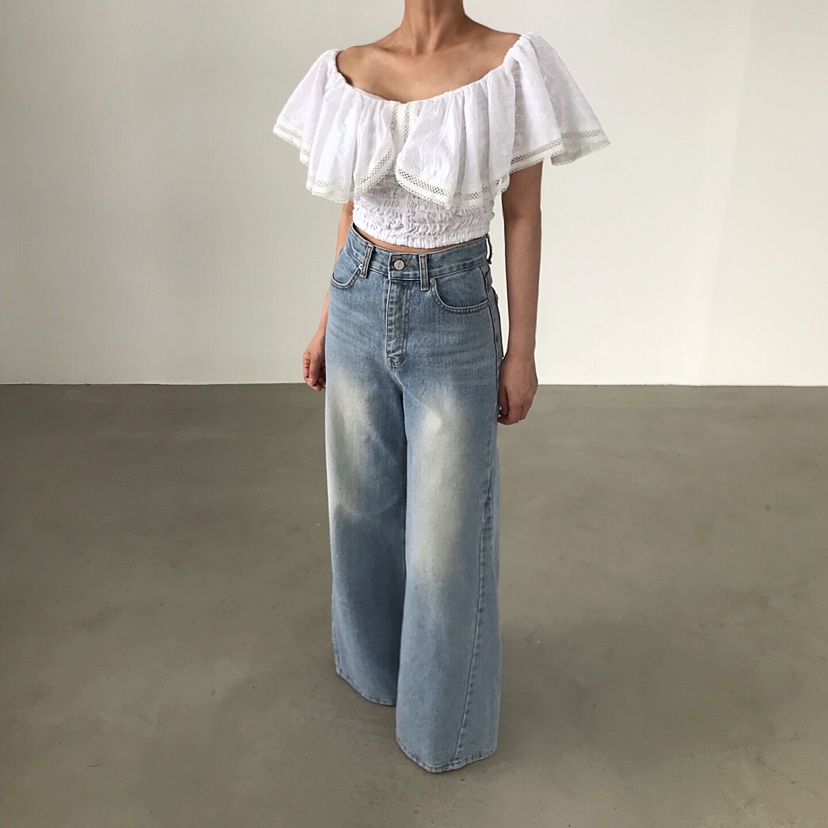2TWO MOON韓國直郵女裝新品休閑職業26春夏熱賣襯衫蕾絲衫2TWO MOON襯衫/蕾絲衫