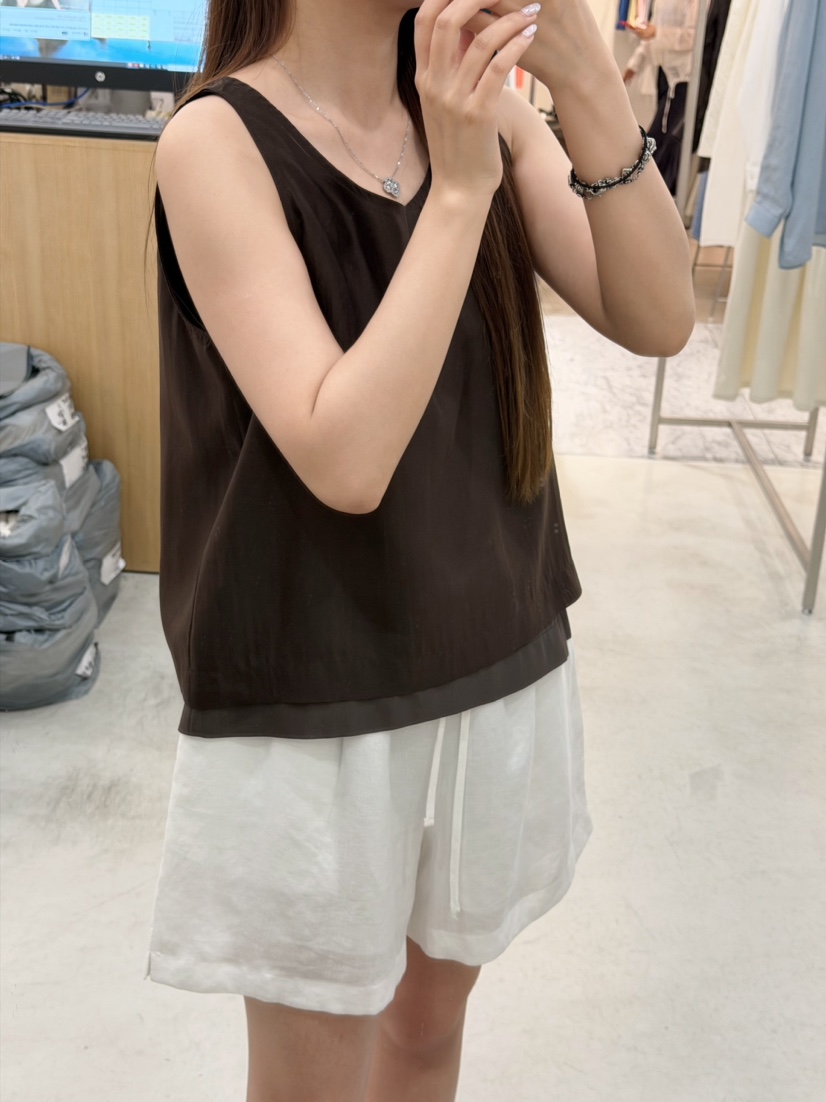 THE EYL韓國直郵女裝新品26夏季熱賣推薦時尚休閑吊帶背心THE EYL吊帶/背心